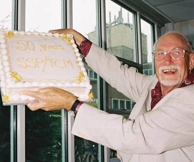 VH with 50th anniversary cake