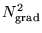 $N^{2}_{\mathrm{grad}}$